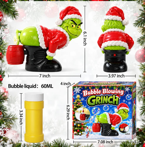 Funny Grinch bubble